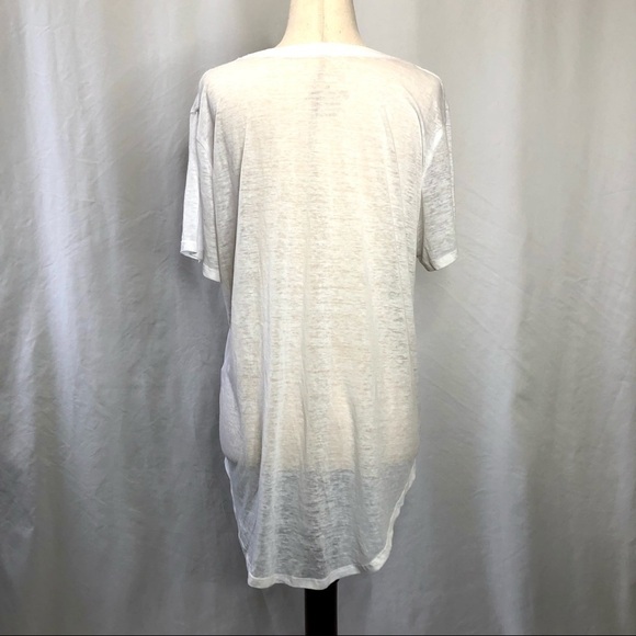 AC/DC sheer white band tee t-shirt women’s XL - Picture 3 of 7